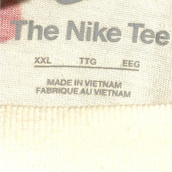 Nike Shirt Size XXL white all over print short sleeve pullover - Picture 5 of 8